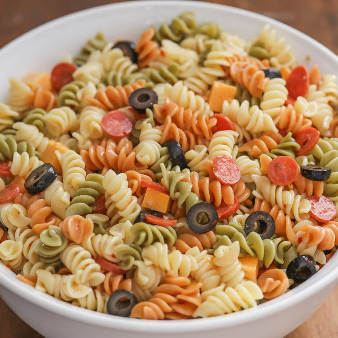 Pasta Salad with Italian Dressing