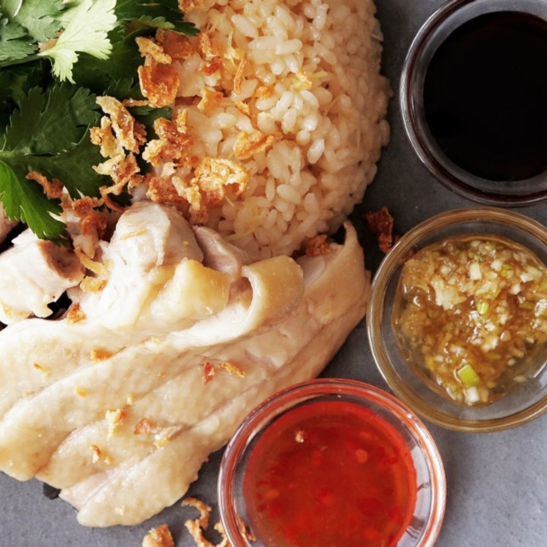 Hainanese Chicken Rice