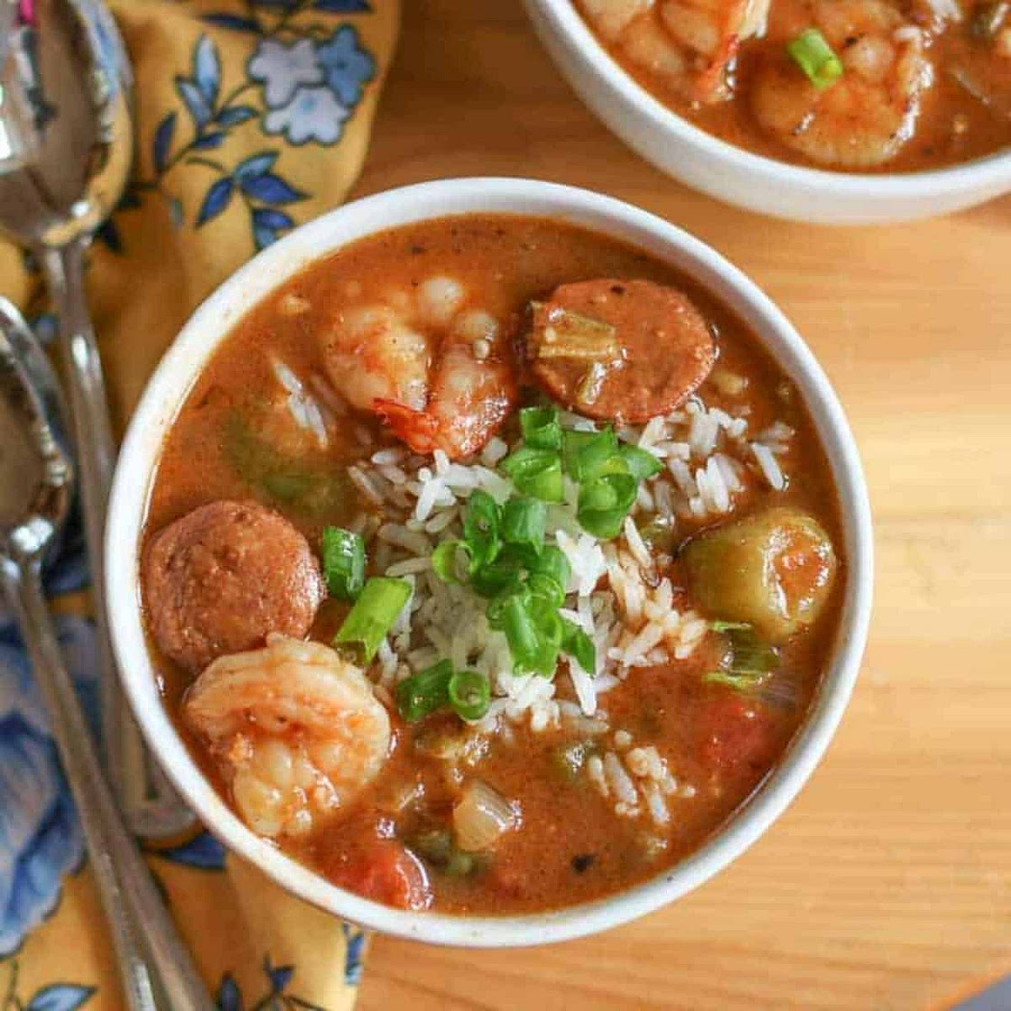 Instant Pot Gumbo with Shrimp and Sausage