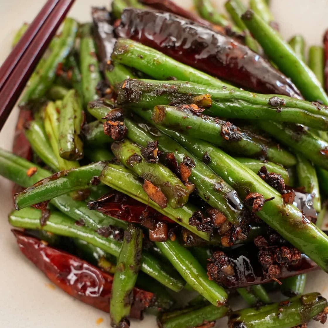 Spicy Sichuan Green Beans