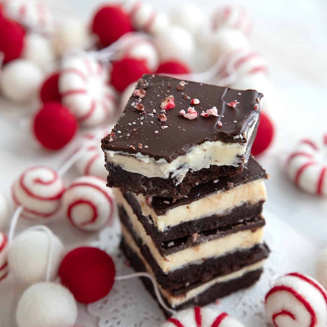 Keto Peppermint Brownies Recipe