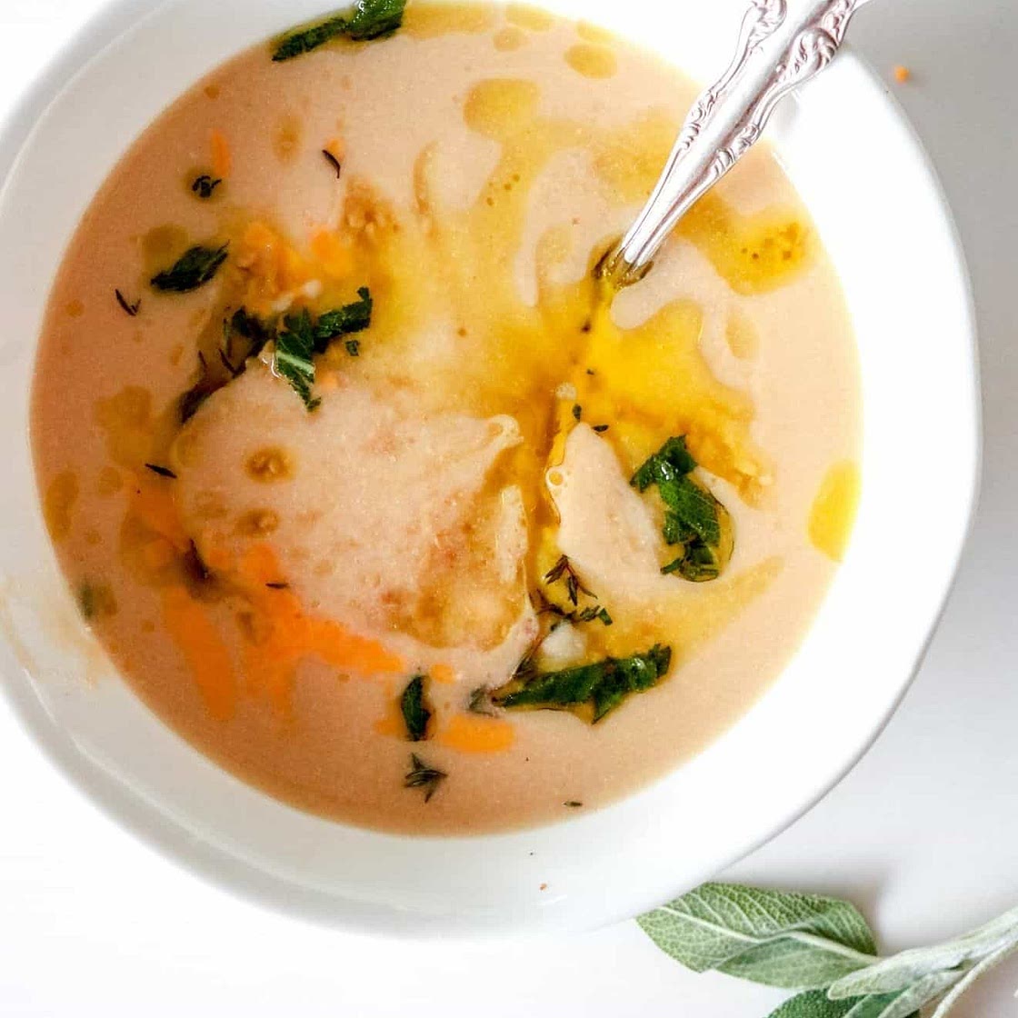 Instant Pot Cauliflower Soup