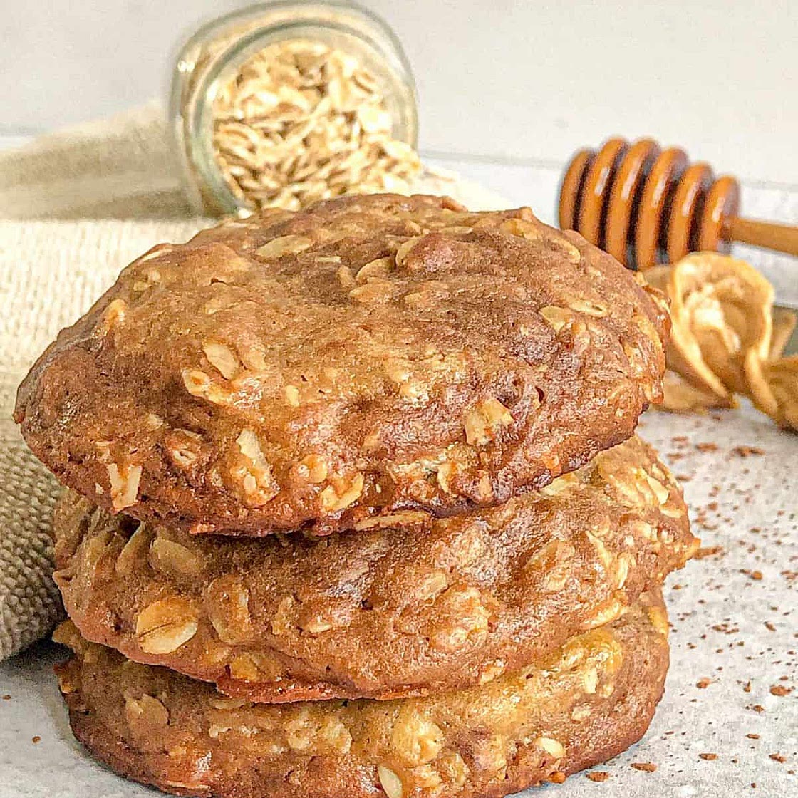 Chocolate Peanut Butter Oatmeal Cookies