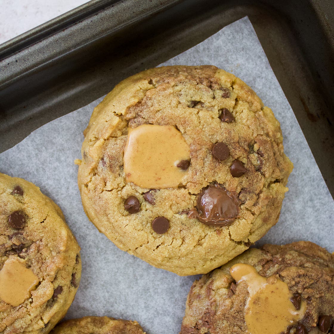 Peanut Butter Nutella Cookies