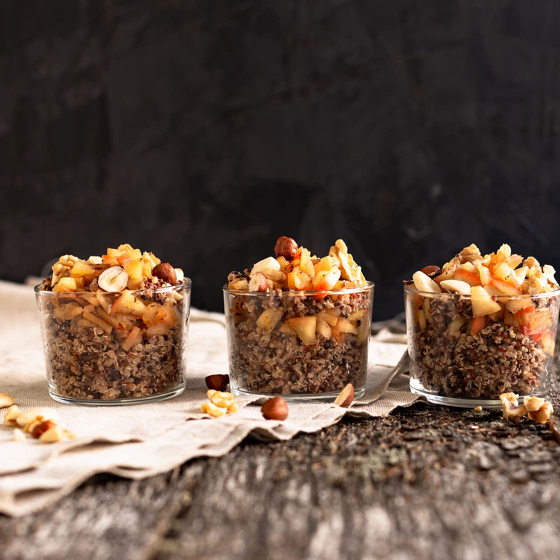 Apfel-Zimt-Quinoa