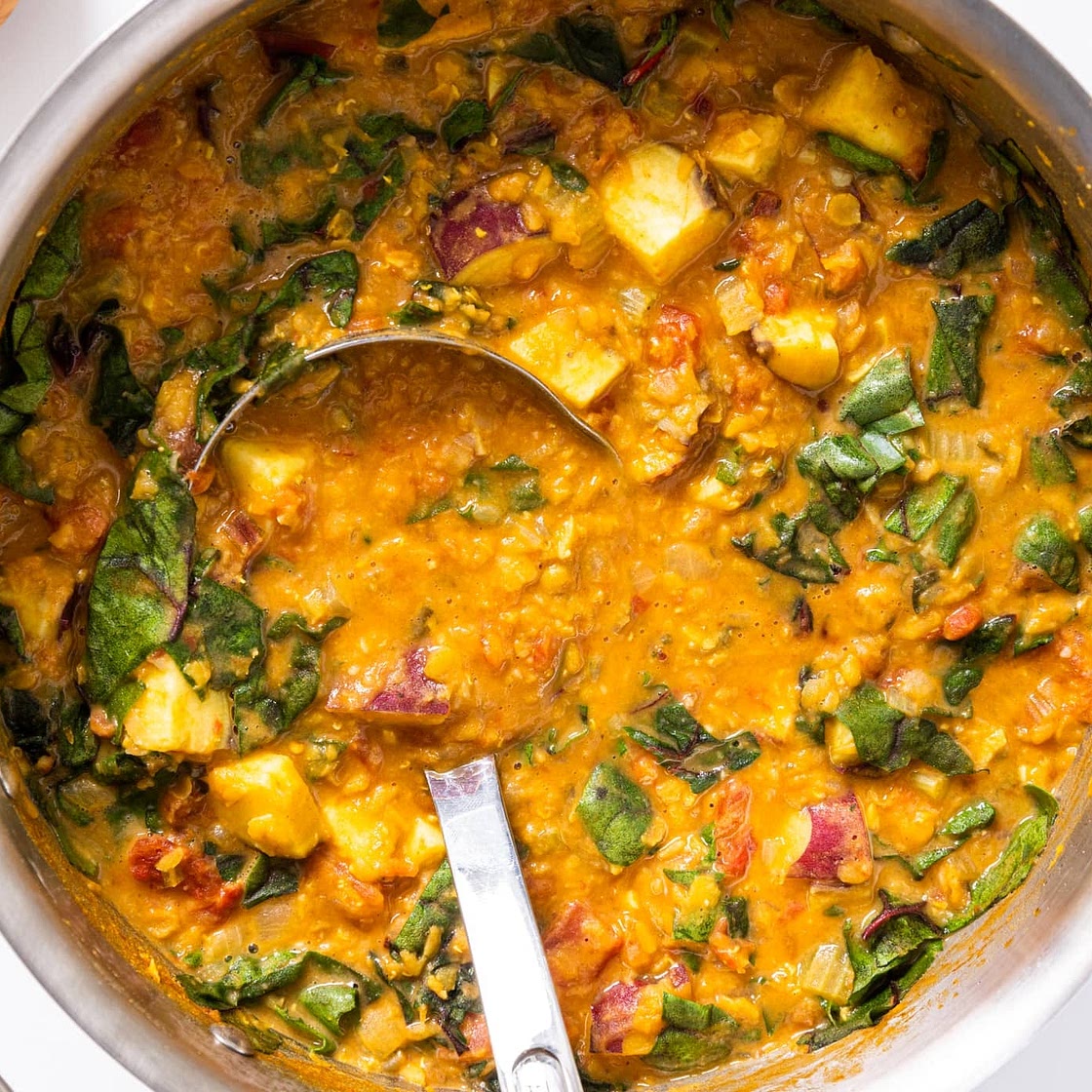 Creamy Curry Lentil Soup