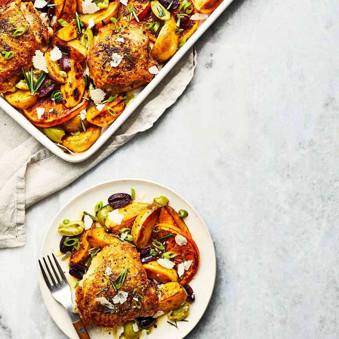 Orange-Rosemary Roast Chicken