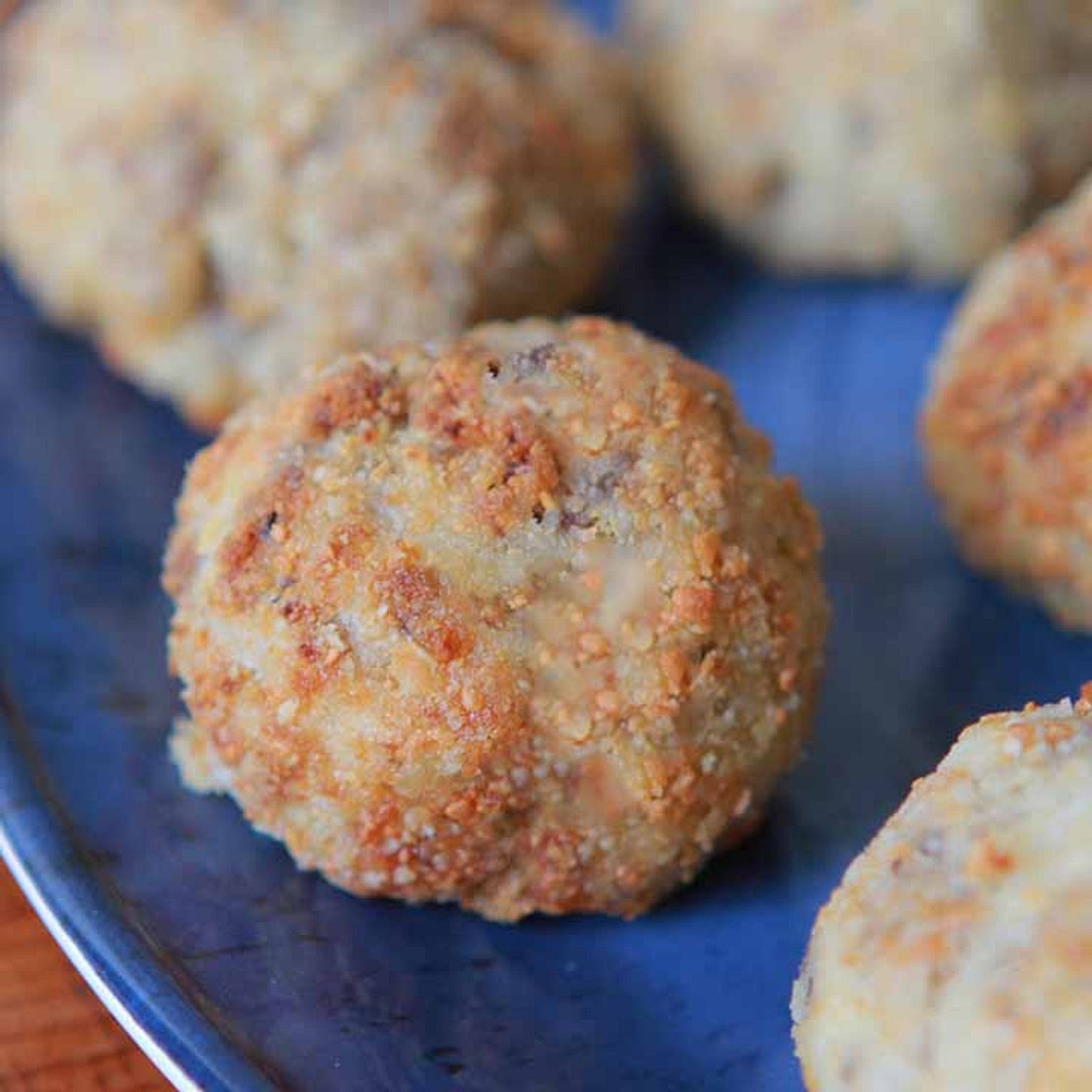 Sauerkraut and Sausage Balls