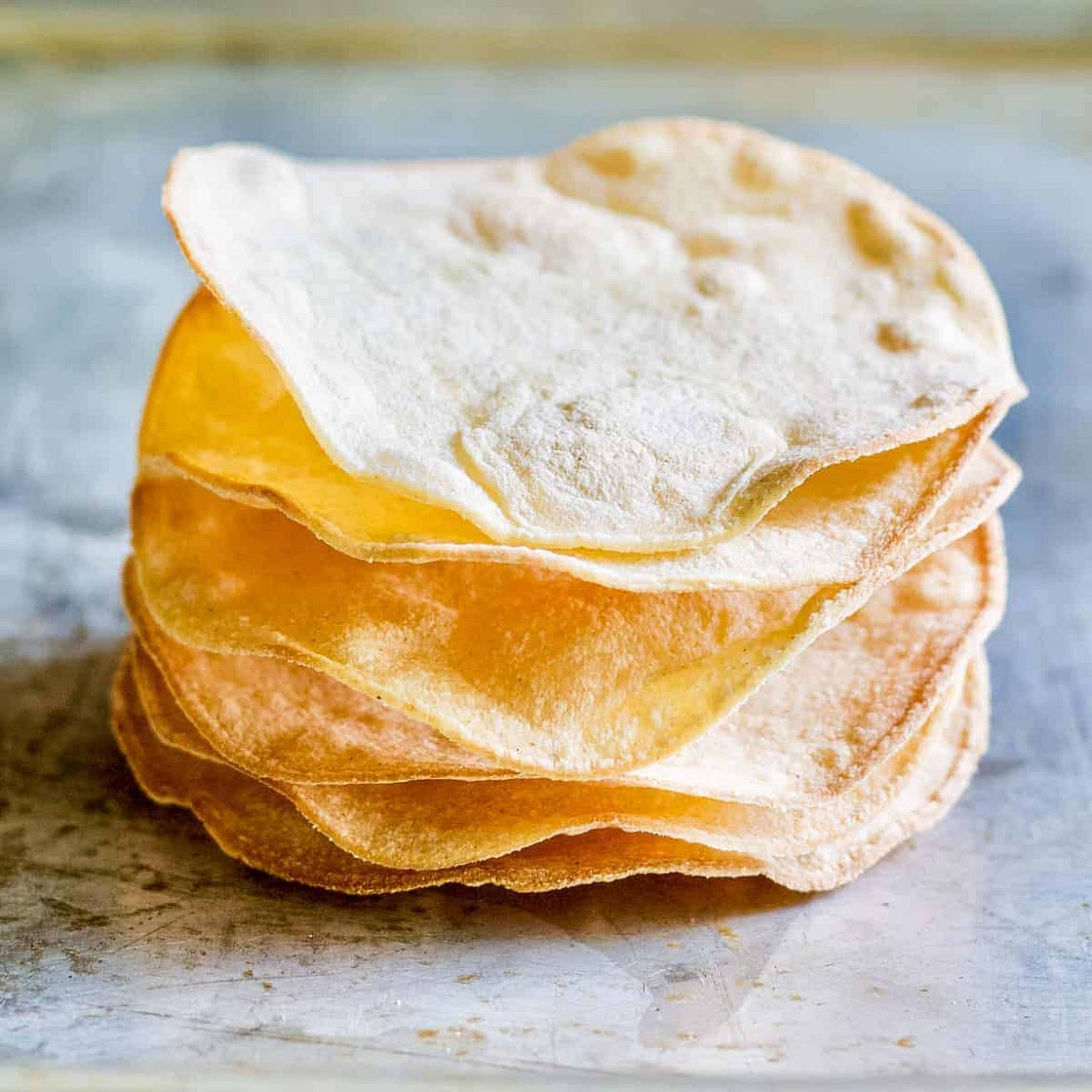 Air Fryer Tostada Shells (without oil)