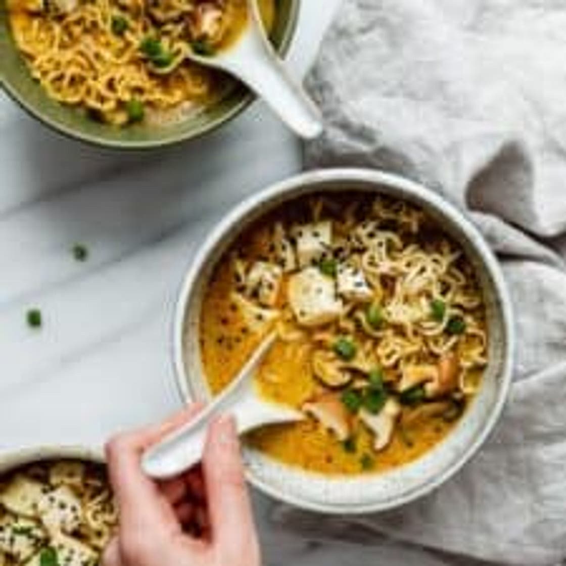 Spicy Coconut Curry Ramen