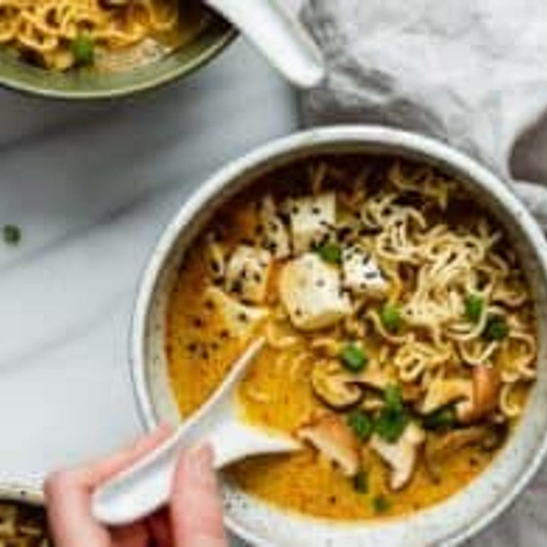 Spicy Coconut Curry Ramen
