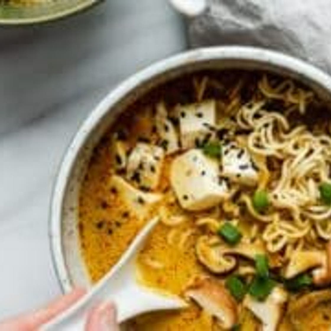 Spicy Coconut Curry Ramen