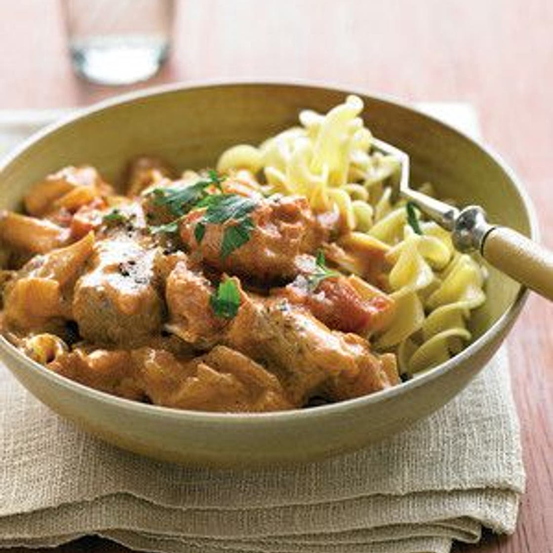 Pork Paprikash