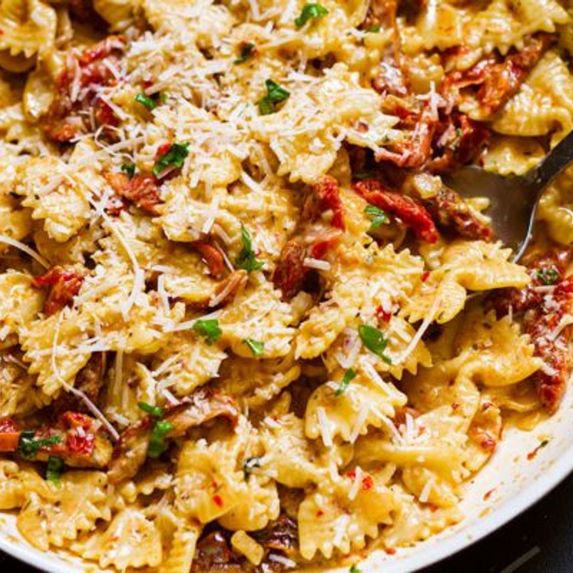 Creamy Sun-Dried Tomato Pasta