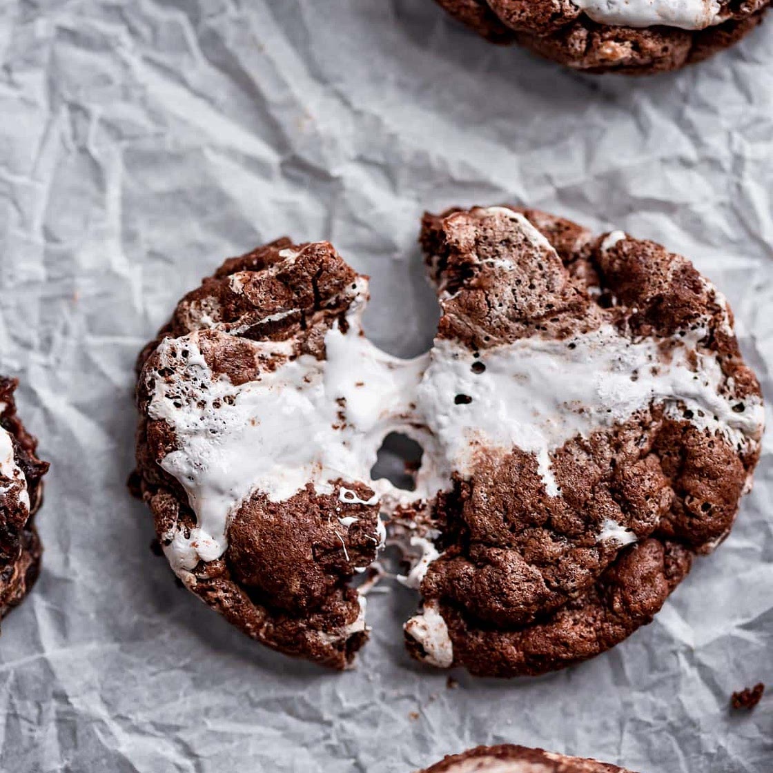 Hot Chocolate Cookies