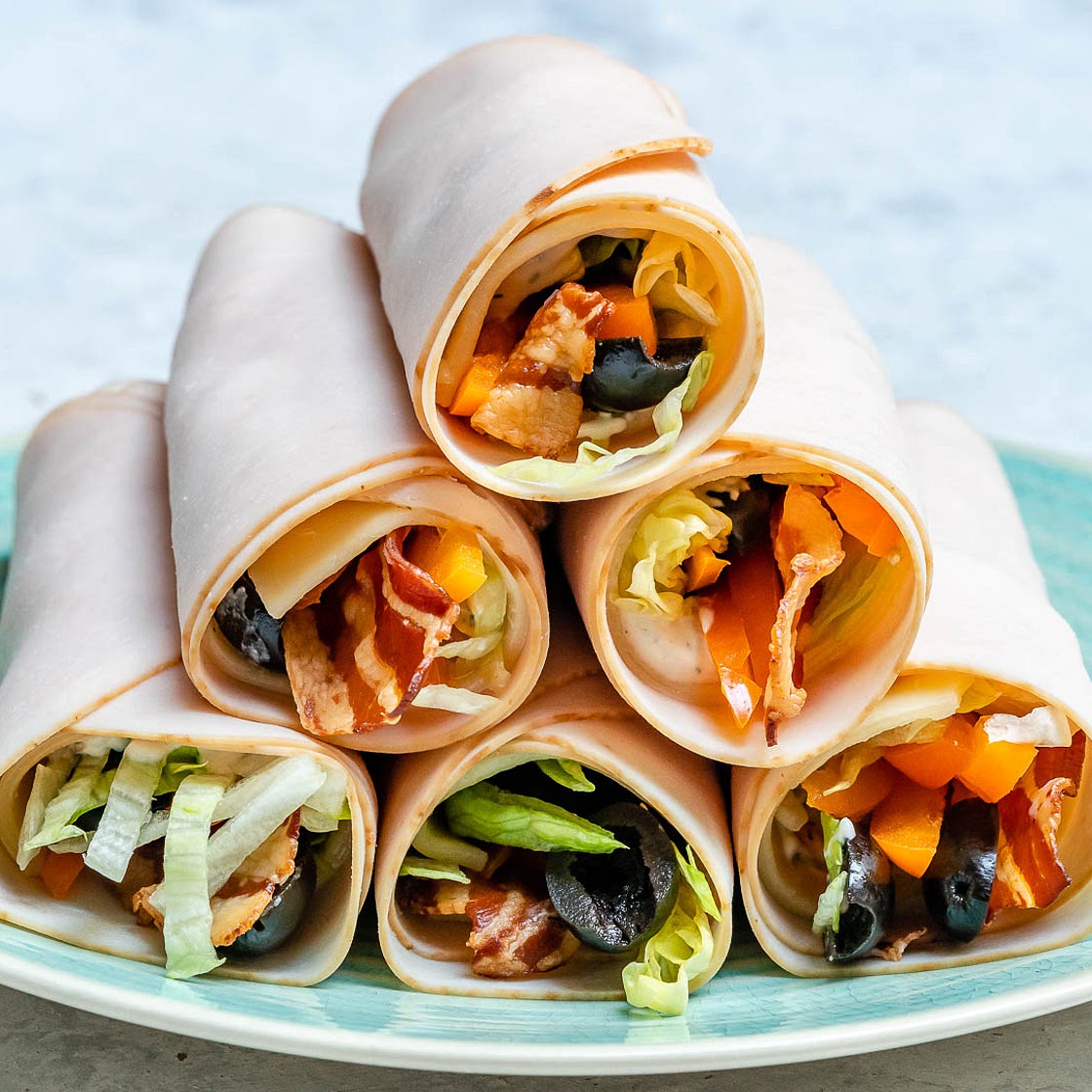 Low Carb Sandwich Roll-ups