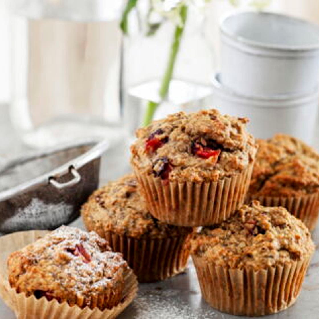 Muffins aux graines de lin