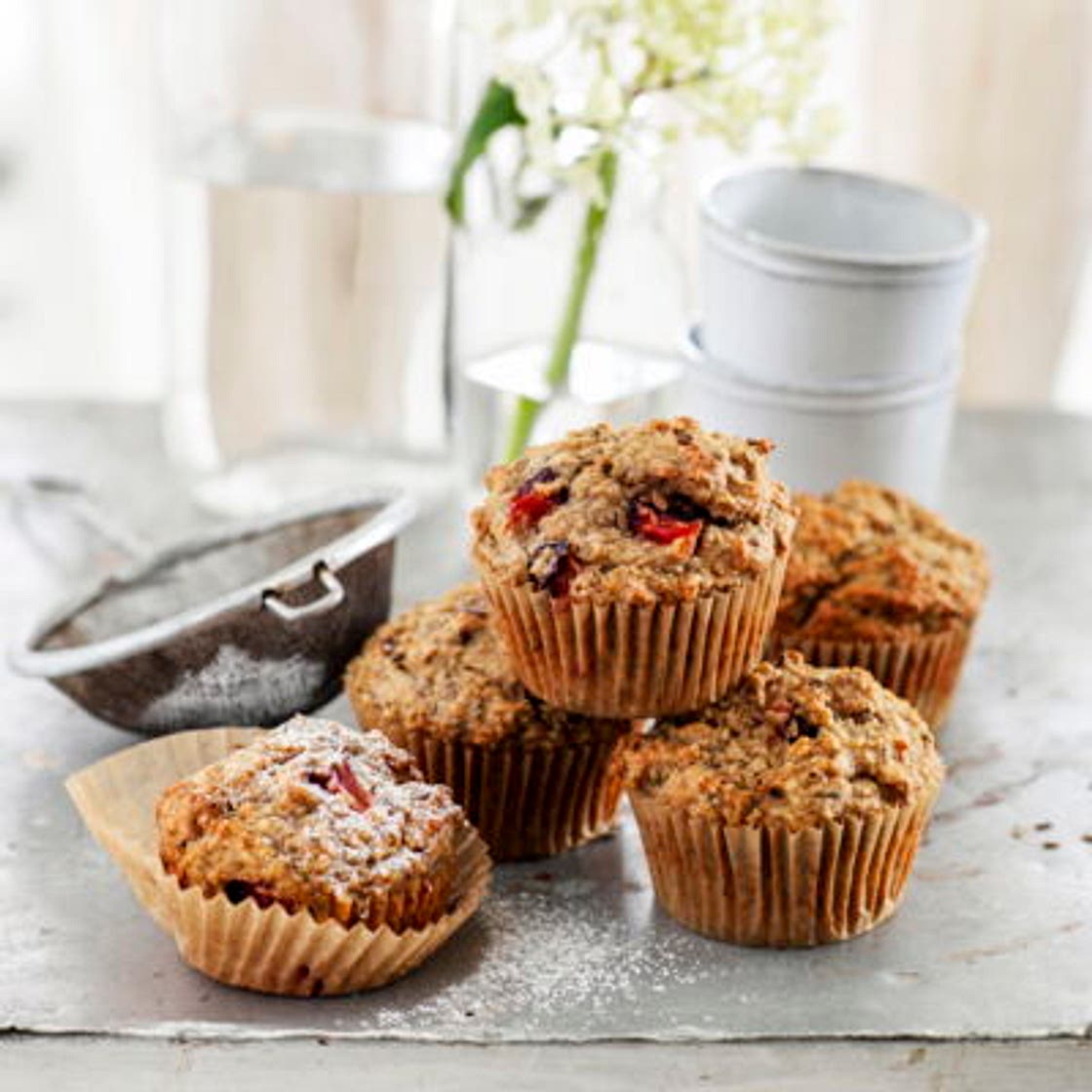 Muffins aux graines de lin