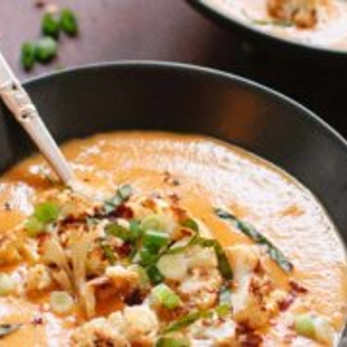 Curried Cauliflower Soup