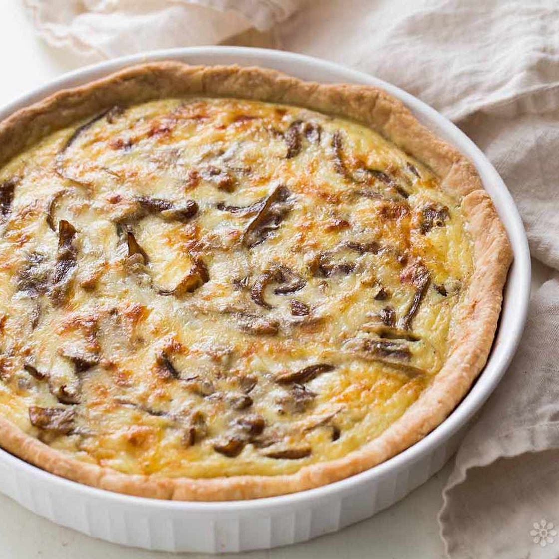 Caramelized Onion Quiche