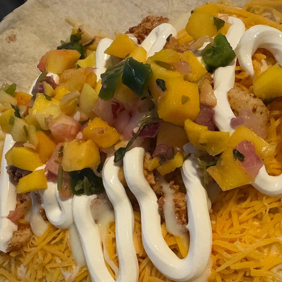 Asian Mango Chicken Wraps | MyPlate