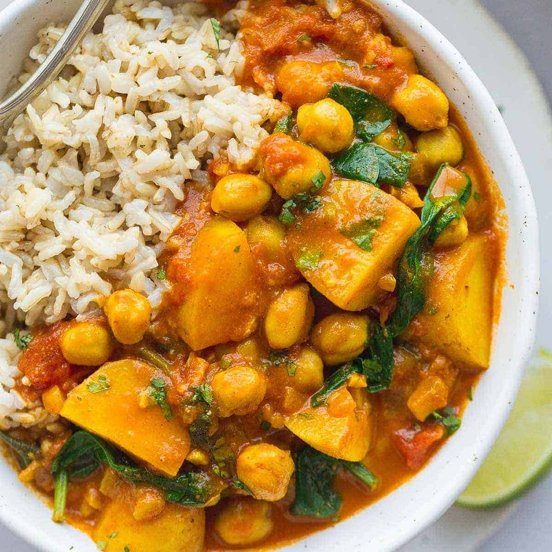 Chickpea and Potato Curry