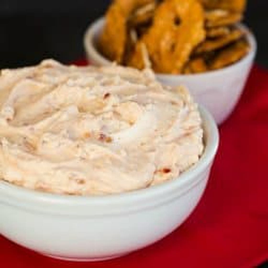 Onion and Pepper Relish Cream Cheese Dip