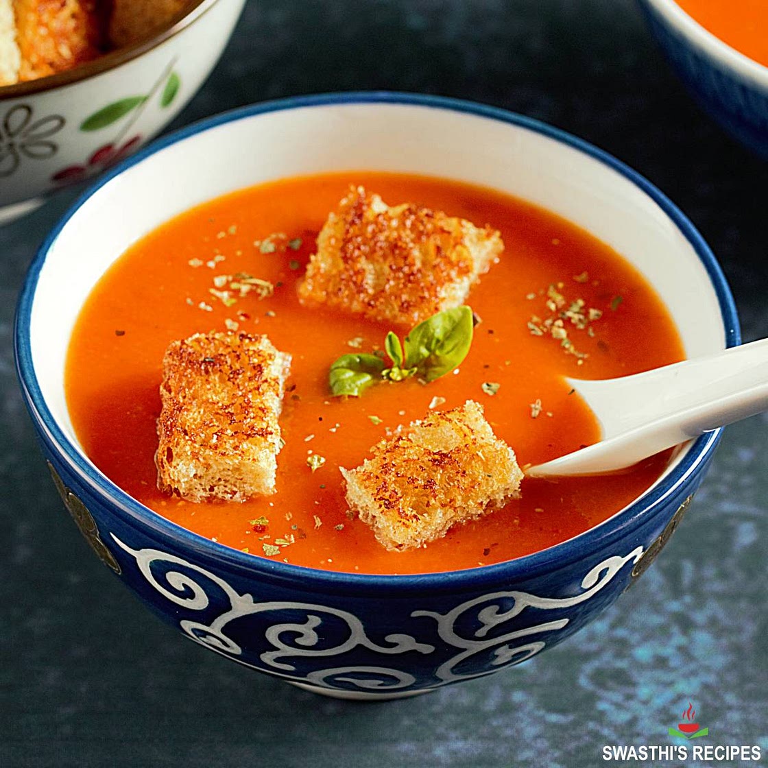 Tomato Soup Recipe with Fresh Tomatoes
