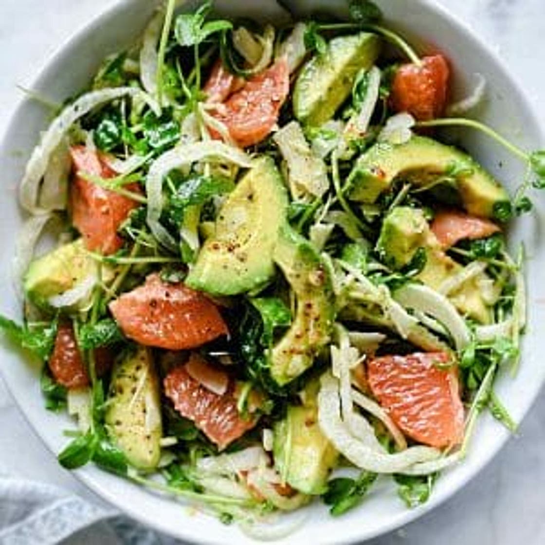 Avocado, Grapefruit and Fennel Salad