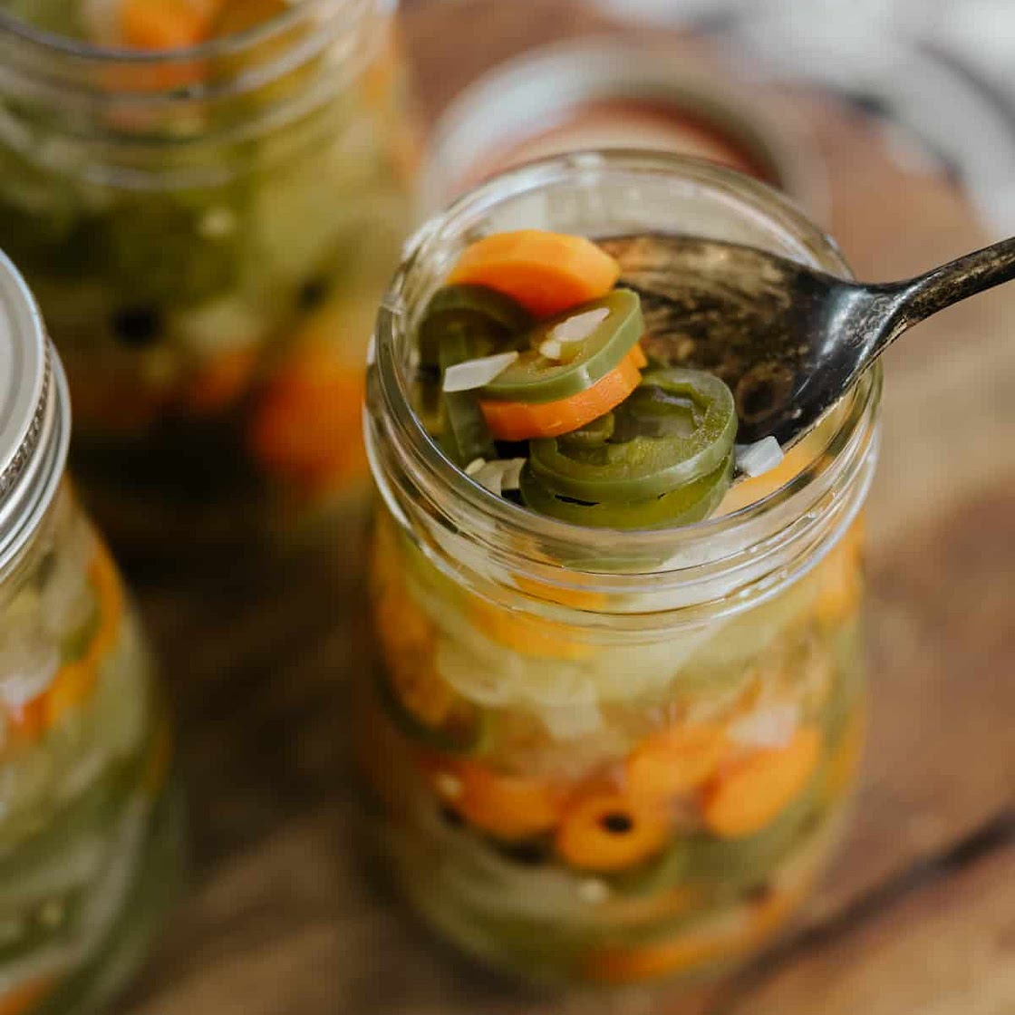Escabeche (Pickled Jalapeños)