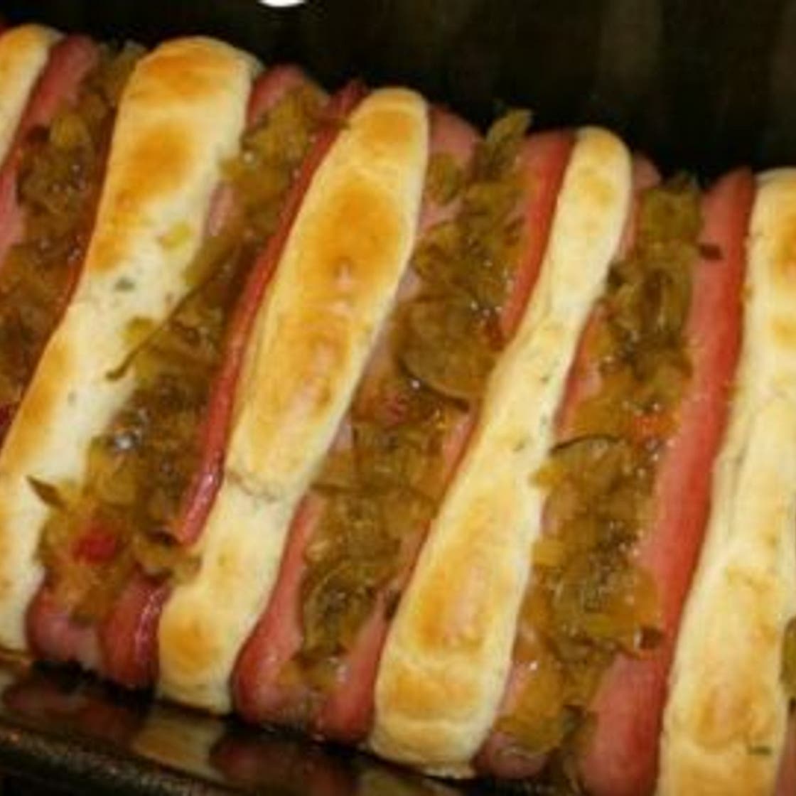 Hot Dogs In A Loaf Pan Recipe