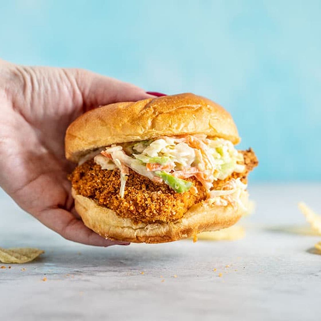 Baked Spicy Chicken Sandwiches
