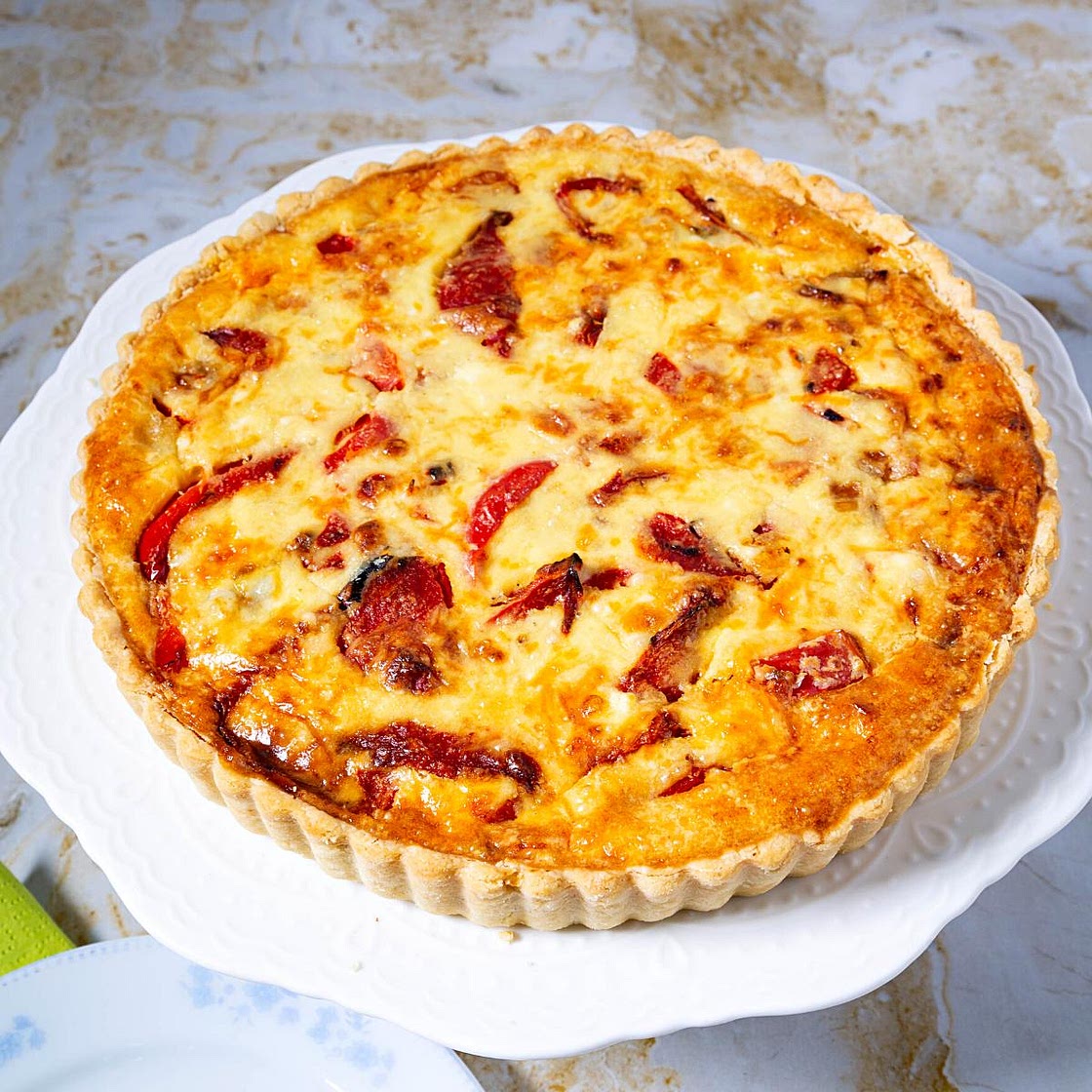 Artichoke Quiche