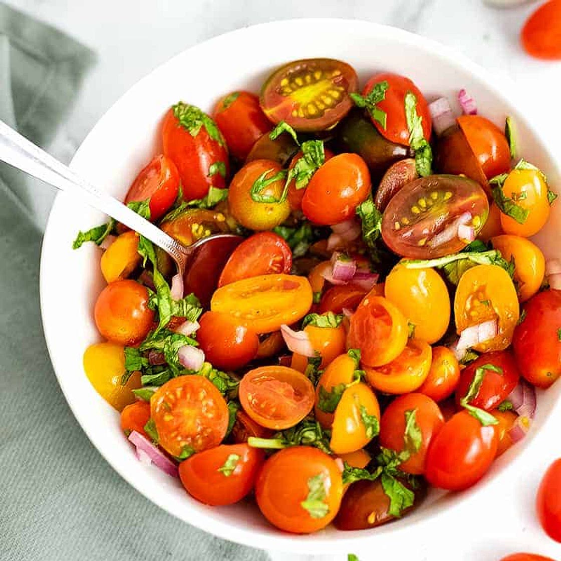 Tomato Basil Salad