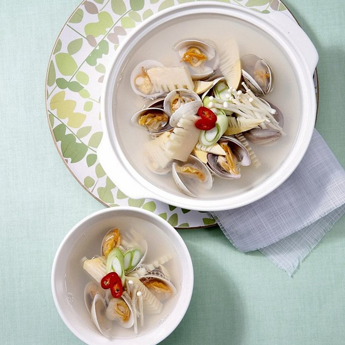 죽순 조개맑은탕 만드는 법
