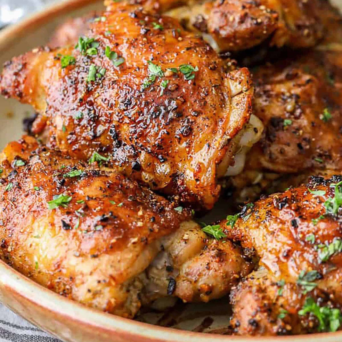 Baked Chicken Thighs