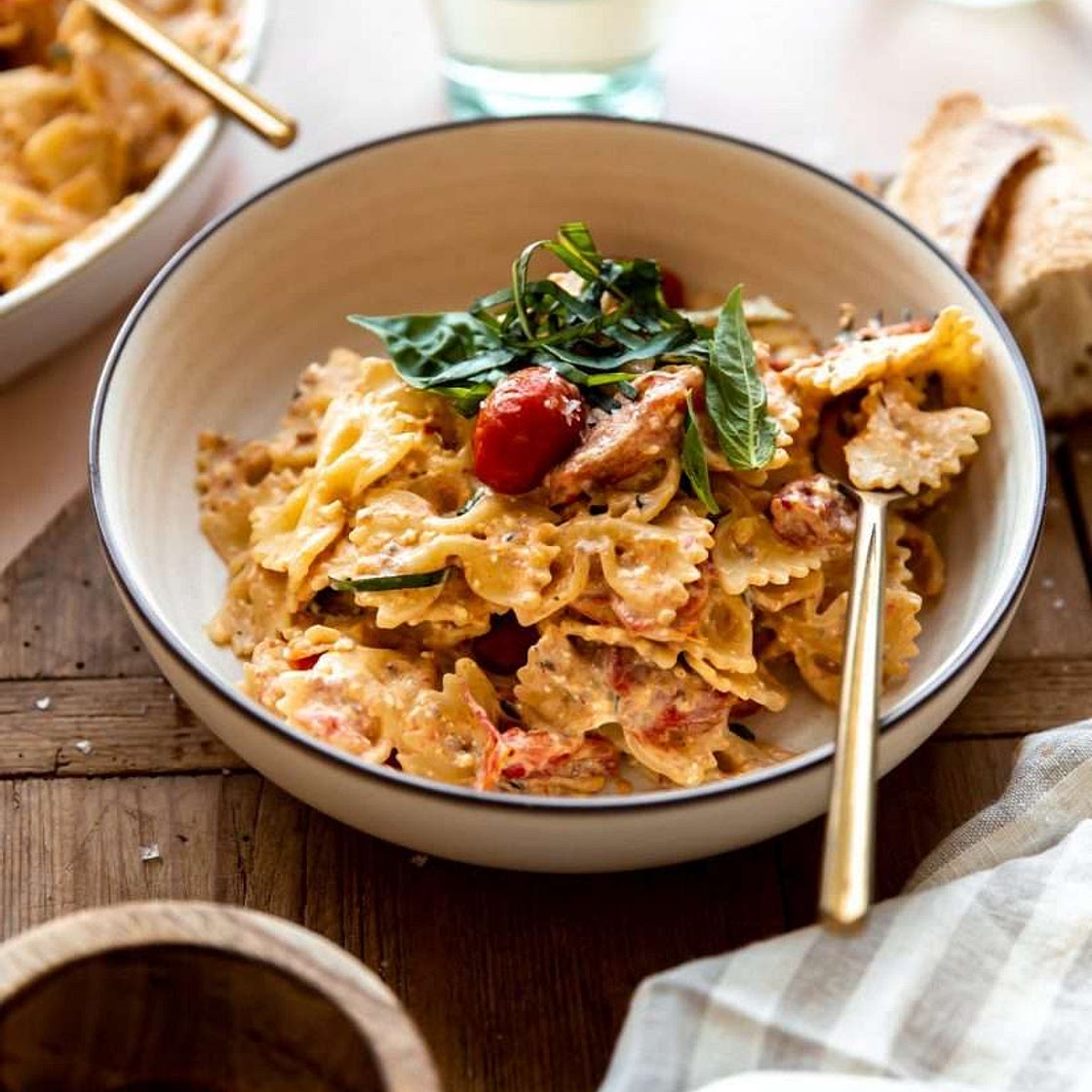 Baked Cream Cheese Pasta