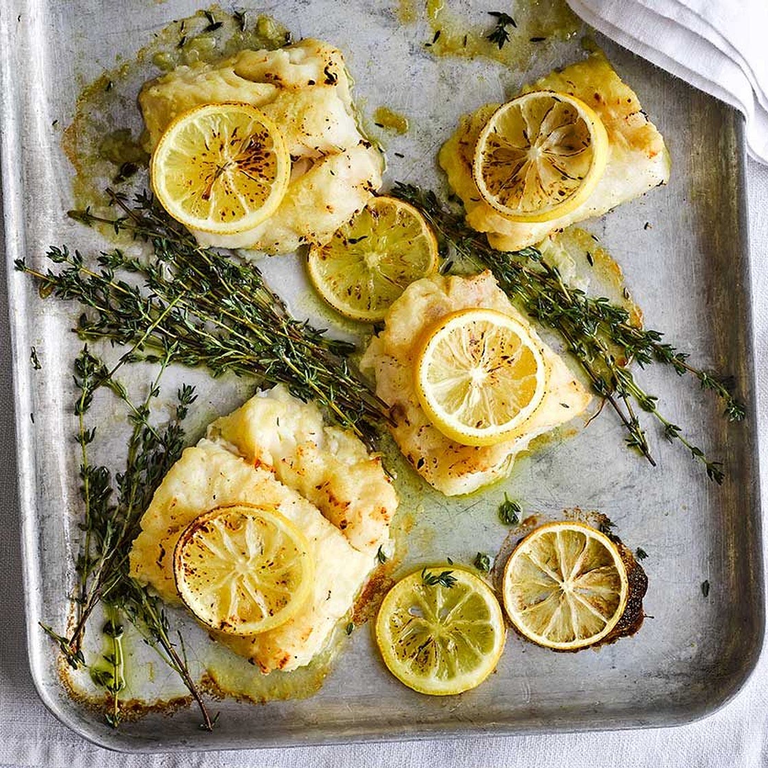 Baked cod