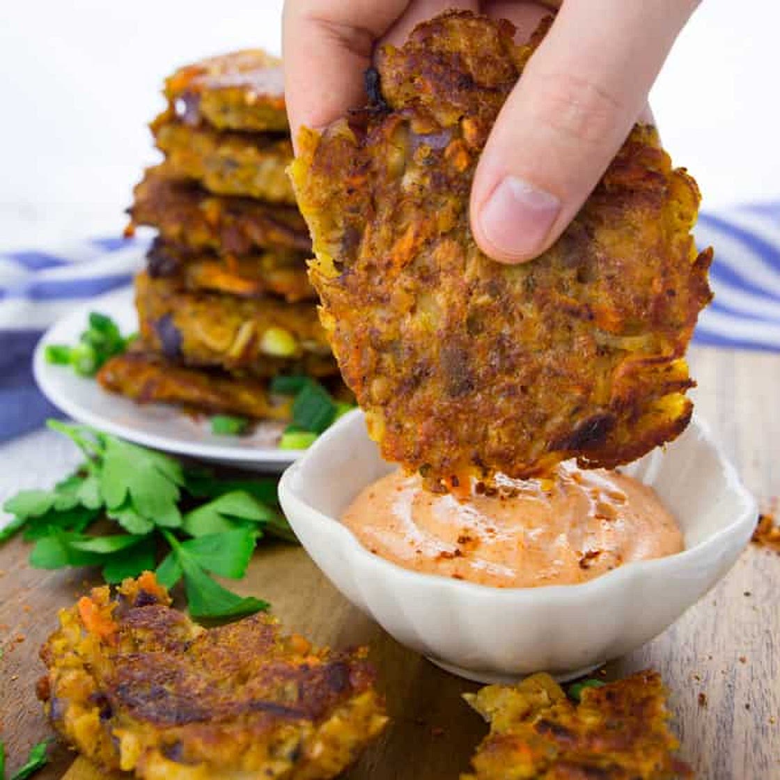 Vegetable Potato Fritters
