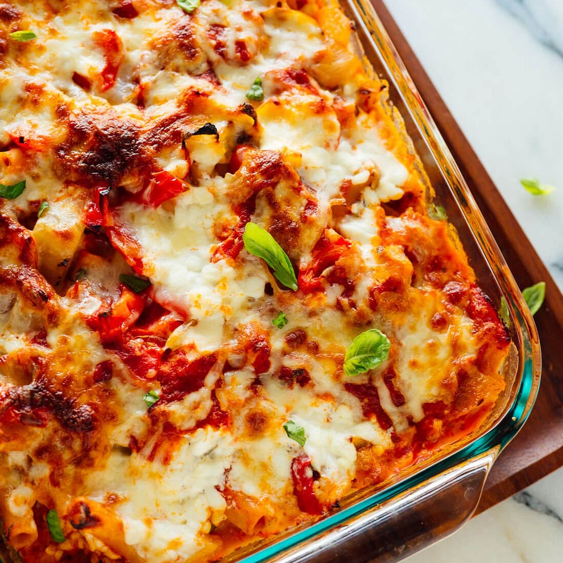 Baked Ziti with Roasted Vegetables