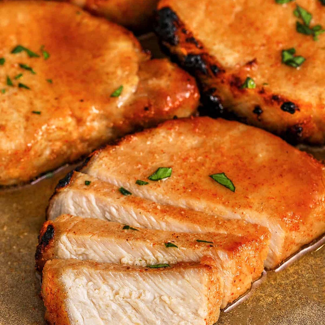 Juicy Baked Pork Chops