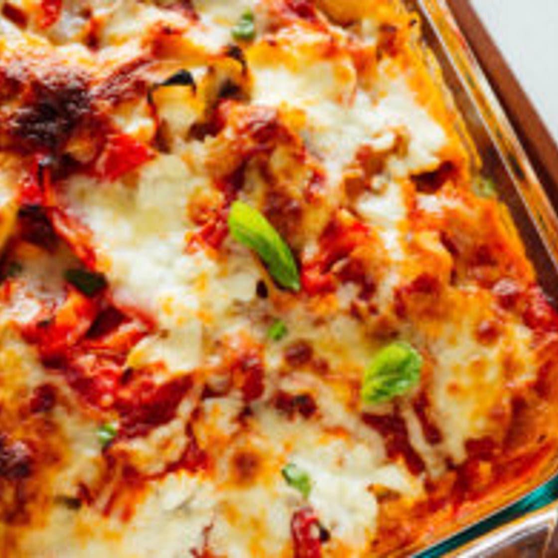 Baked Ziti with Roasted Vegetables