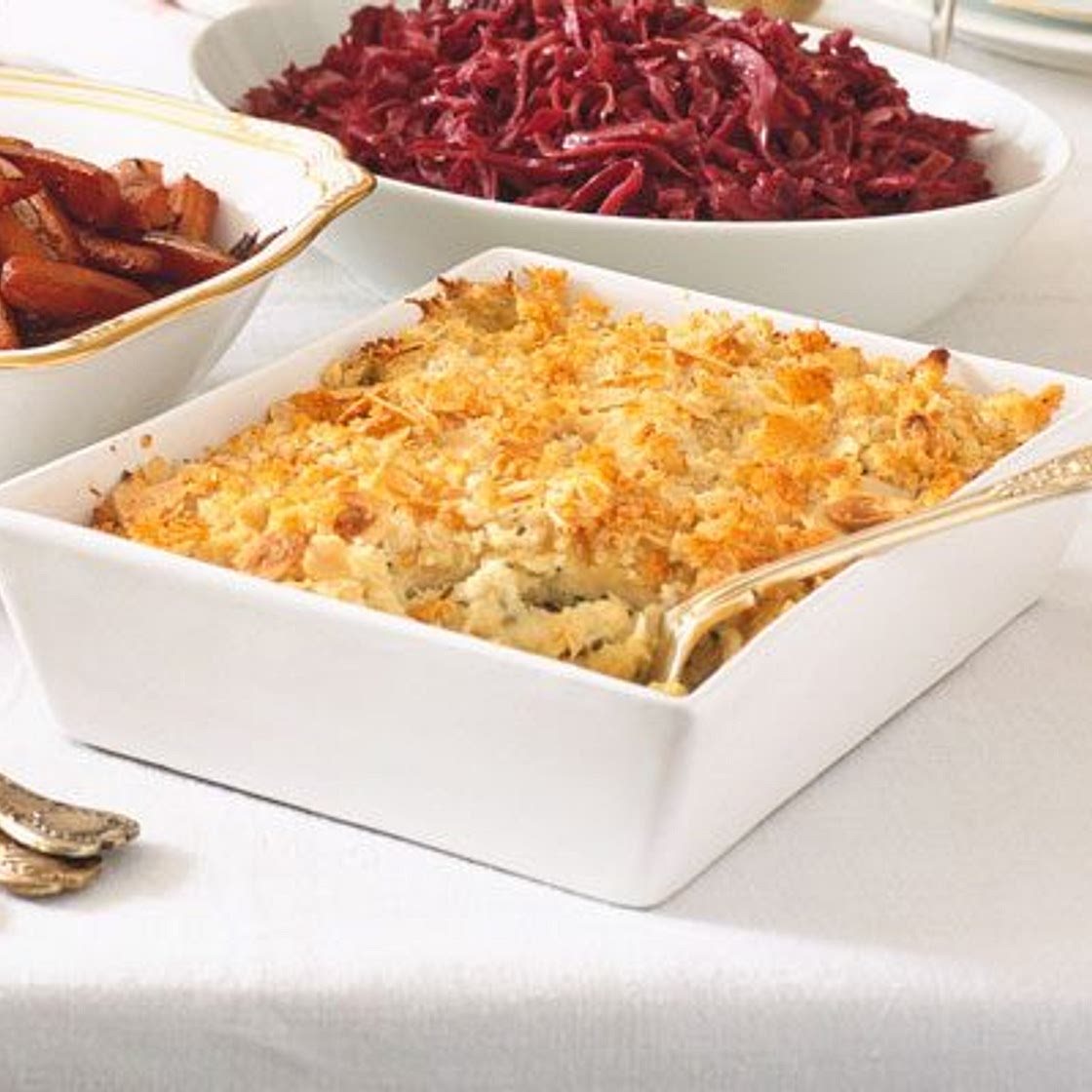 Parsnip & celeriac bake