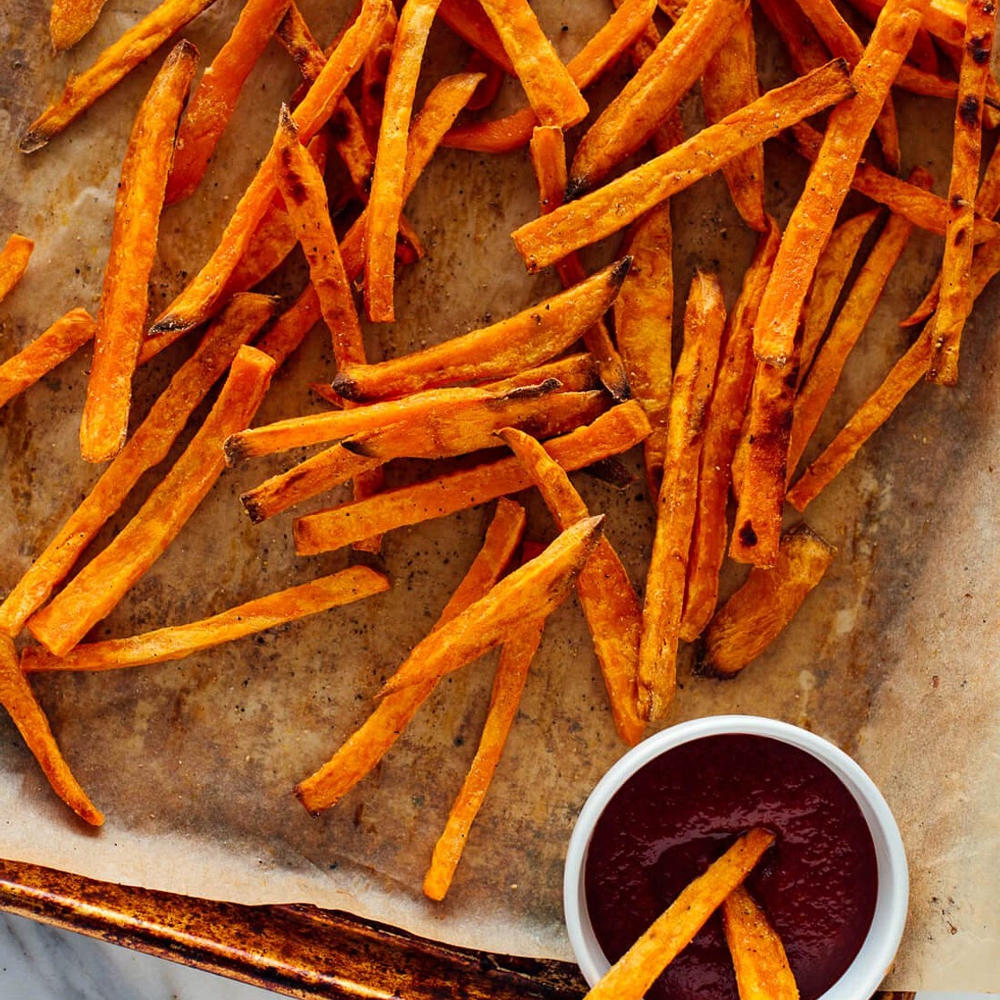 Crispy Baked Sweet Potato Fries