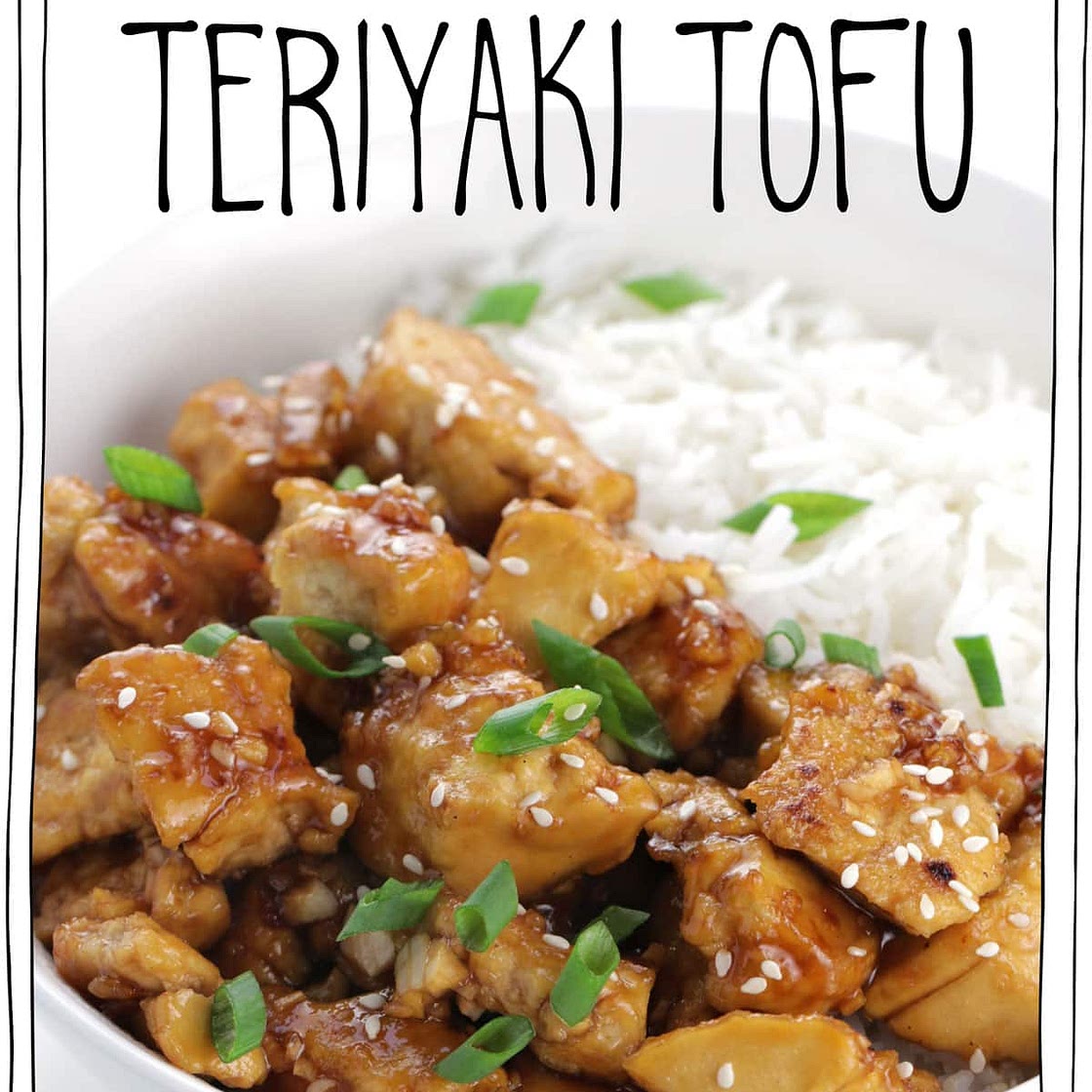 Easy Sticky Teriyaki Tofu