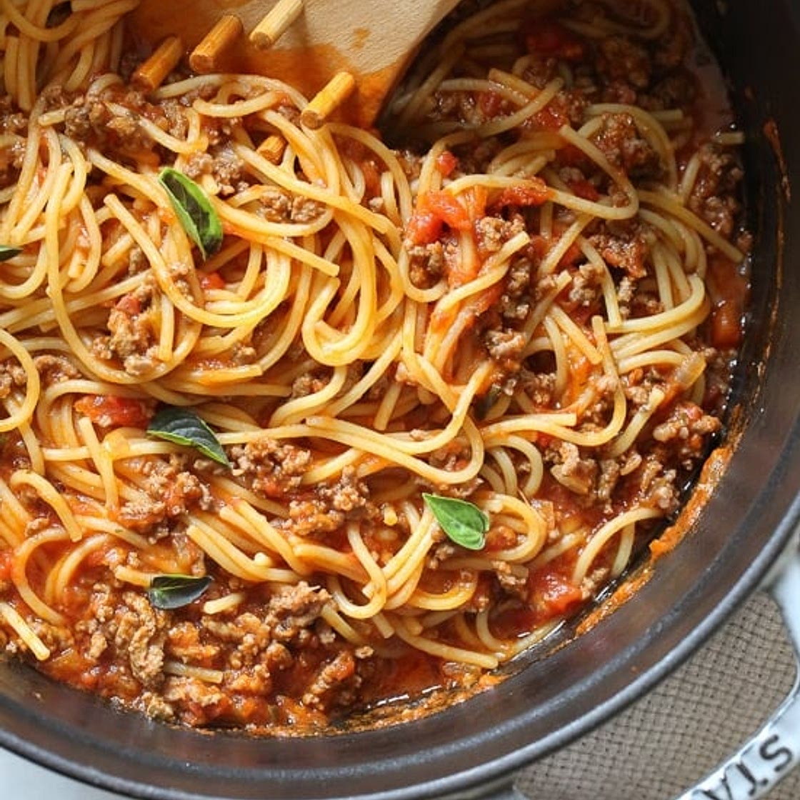Spaghetti and Meat Sauce Recipe
