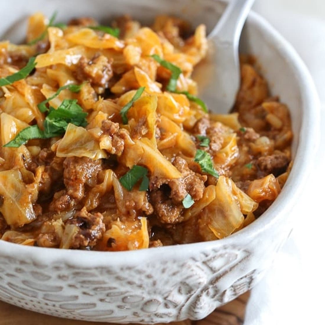 Un-stuffed Cabbage Bowls