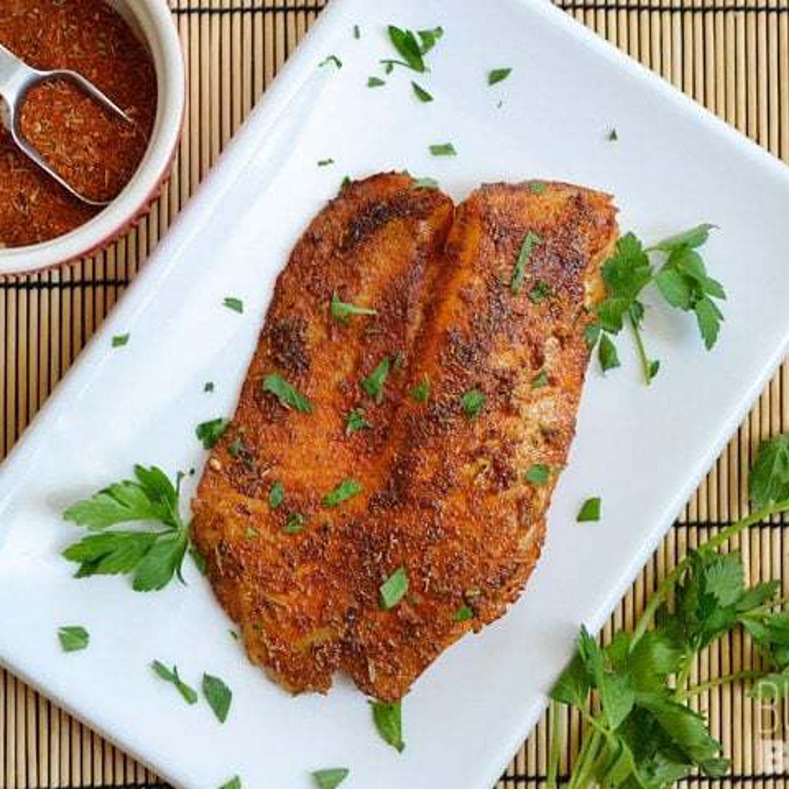 Blackened Tilapia