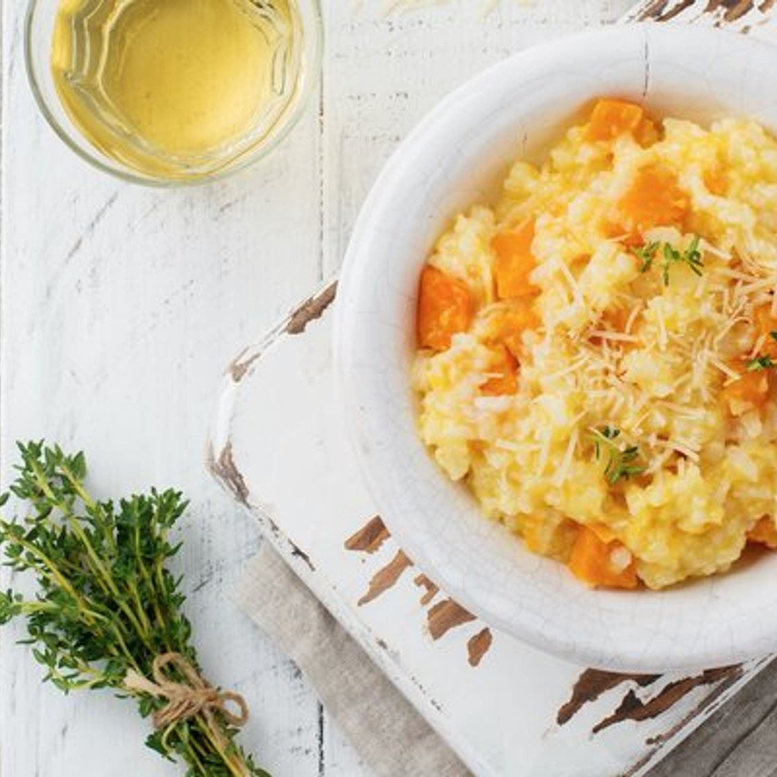 Roast Pumpkin & Thyme Risotto