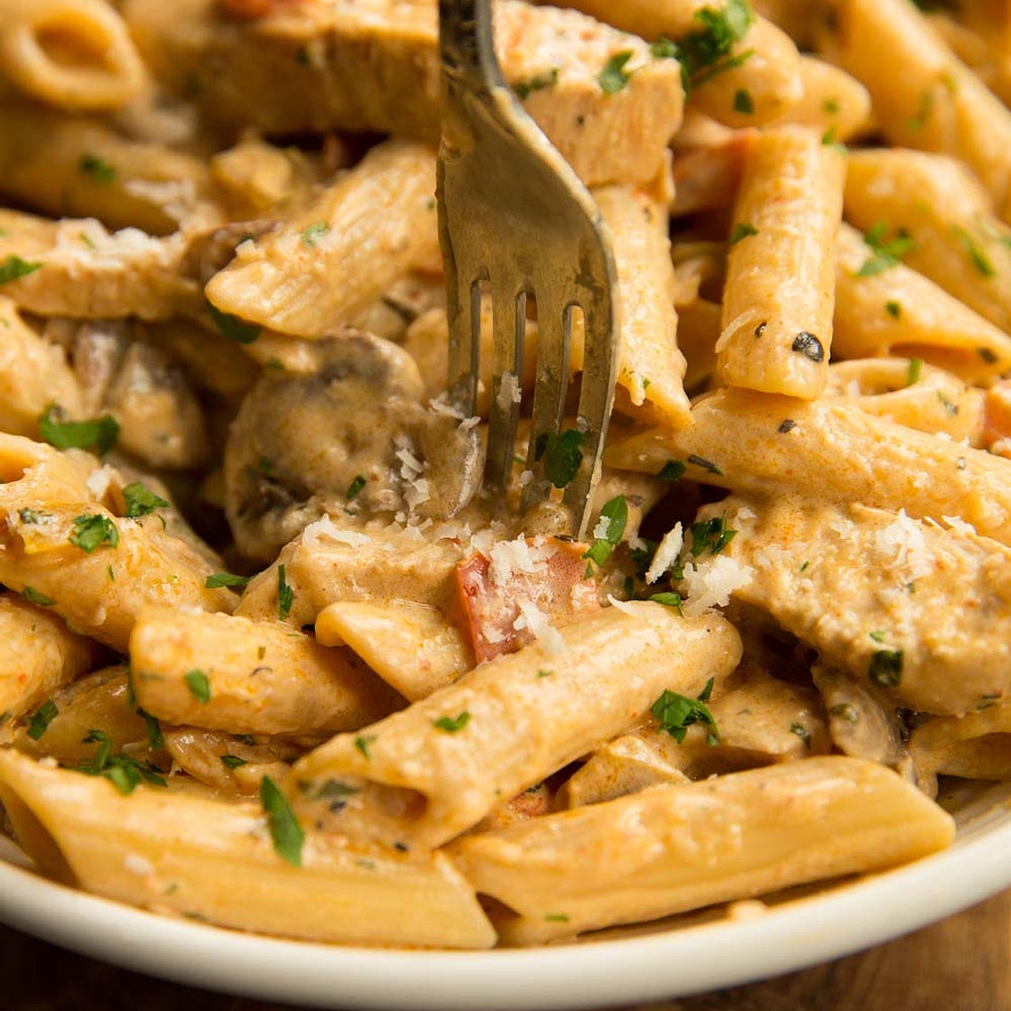 Creamy Cajun Chicken Pasta